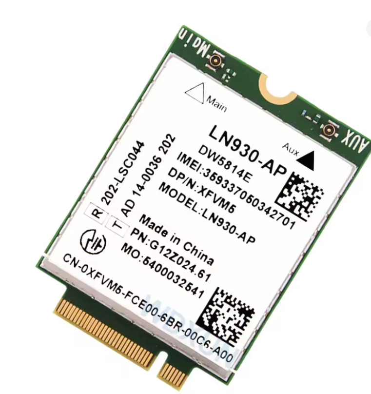 WWAN card for DELL Precision and Latitude Lpatops