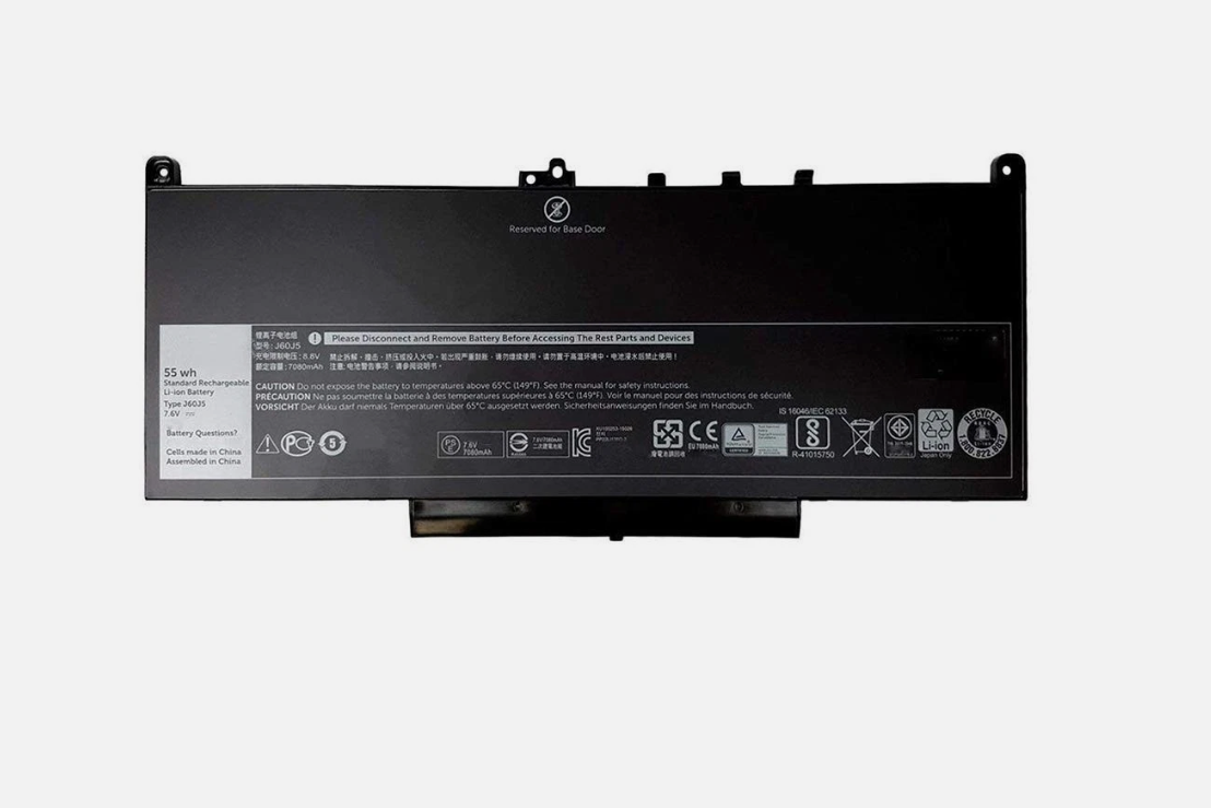 7.6V 55Wh J60J5 MC34Y 0MC34Y 242WD Replacement Battery for Dell Latitude E 7270